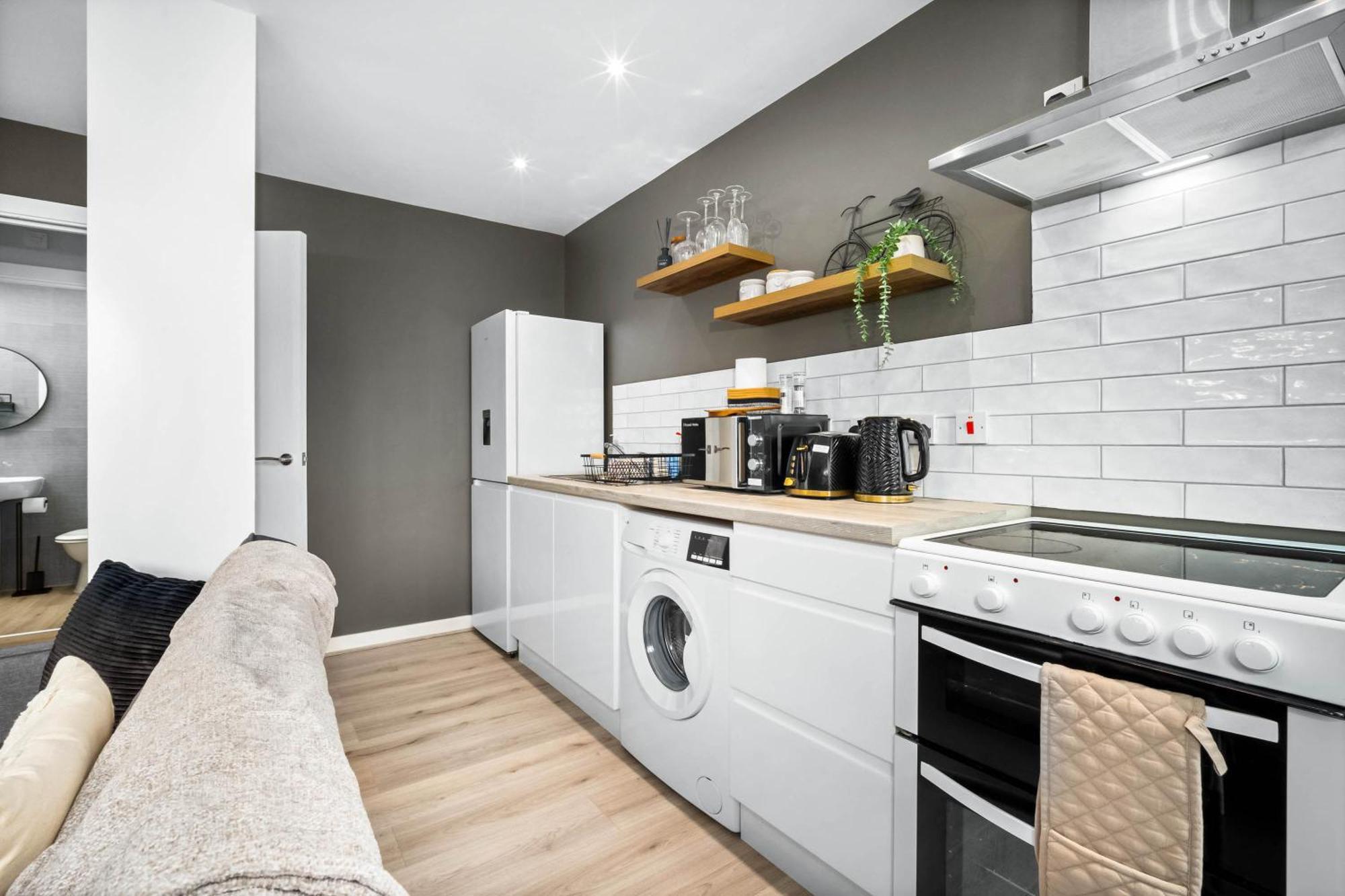 Luxe Apartment With Private Parking In Gated Complex - Close To Jq & City Centre - Top Rated - 7Sh Birmingham Dış mekan fotoğraf